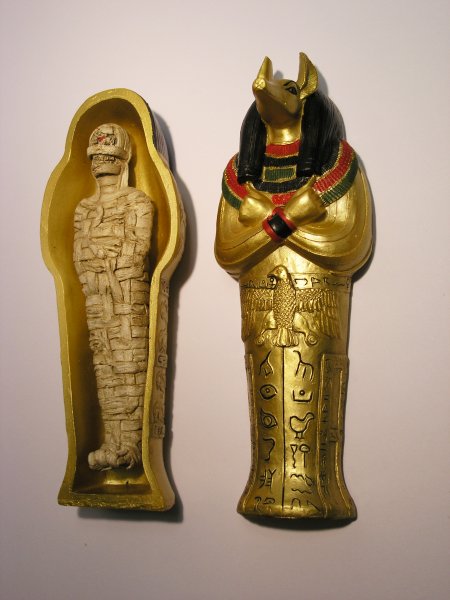 Anubis Coffin - Golden Finish